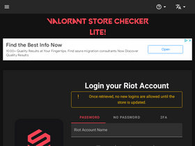 'valorantstore.net' screenshot