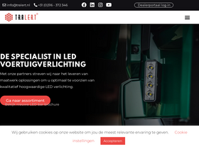 'tralert.com' screenshot