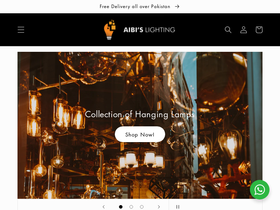 aibislighting.com homepage screenshot