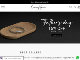 'onecklace.com' screenshot