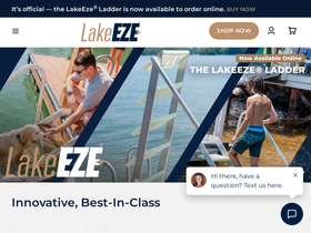 shoplakeeze.com homepage screenshot