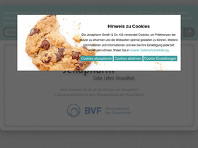 'frauenaerzte.de' screenshot