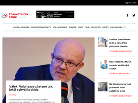 'zdravotnickydenik.cz' screenshot