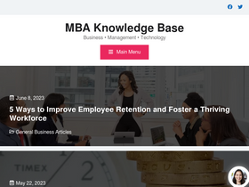 'mbaknol.com' screenshot