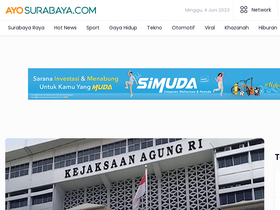'ayosurabaya.com' screenshot