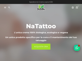 natattoo.it homepage screenshot