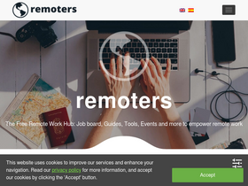 'remoters.net' screenshot