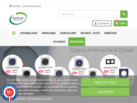 'materiels-electriques.fr' screenshot
