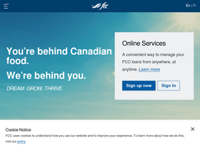 'fcc-fac.ca' screenshot