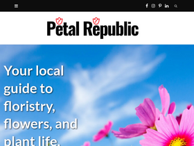 'petalrepublic.com' screenshot