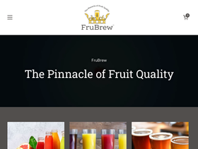 frubrew.com homepage screenshot