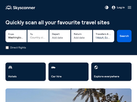 'skyscanner.co.in' screenshot