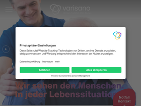 'varisano.de' screenshot