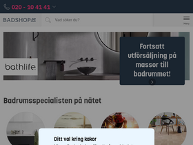 'badshop.se' screenshot