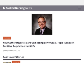 'skillednursingnews.com' screenshot