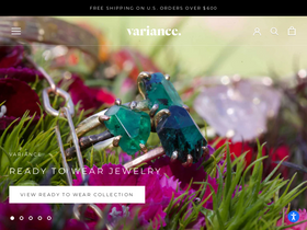 Variance Objects website screenshot