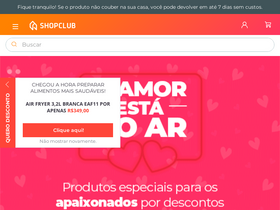 'shopclub.com.br' screenshot