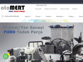 'otomert.com.tr' screenshot