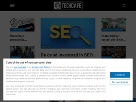 'techcafe.ro' screenshot