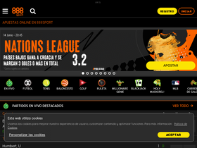 '888sport.es' screenshot