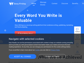'starywriting.com' screenshot
