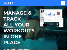 'jefit.com' screenshot