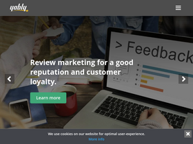 'yably.co.uk' screenshot
