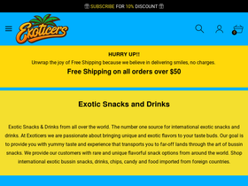 'exoticers.com' screenshot