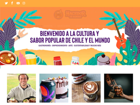 hacedordehambre.cl homepage screenshot