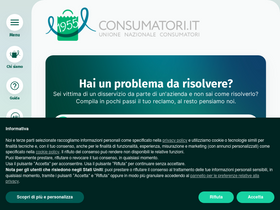 'consumatori.it' screenshot