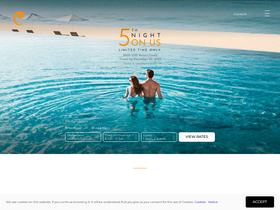 'leblancsparesorts.com' screenshot