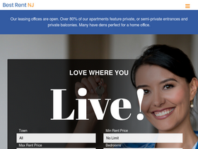 'bestrentnj.com' screenshot