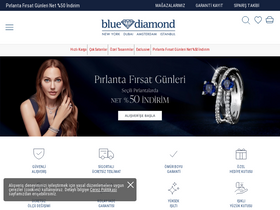 'bluediamond.com.tr' screenshot