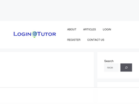 'logintutor.org' screenshot