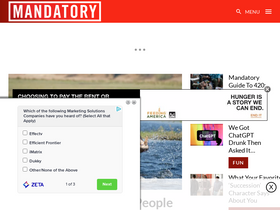 'hfboards.mandatory.com' screenshot