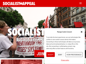 'socialist.net' screenshot