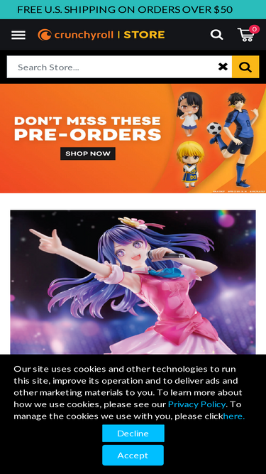 It was reported that Crunchyroll is partnering up Walmart to stock various  anime merchandise in 2,400 locations nationwide : r/anime