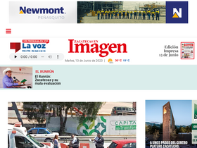 'imagenzac.com.mx' screenshot