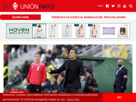 'unionrayo.es' screenshot