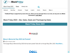 'theblackfriday.com' screenshot