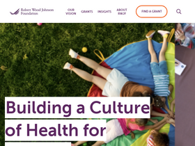 'rwjf.org' screenshot