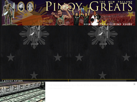 'pinoygreats.com' screenshot