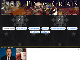 'pinoygreats.com' screenshot