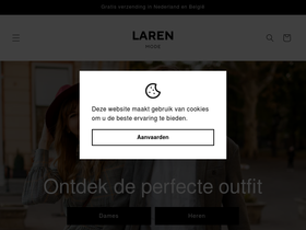 Larenmode homepage screenshot