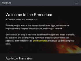 'kronorium.com' screenshot