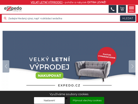 'expedo.cz' screenshot