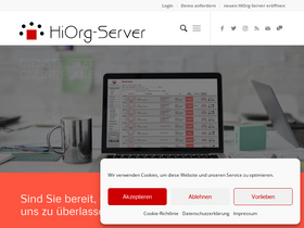 'hiorg-server.de' screenshot