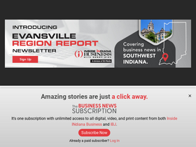 'insideindianabusiness.com' screenshot