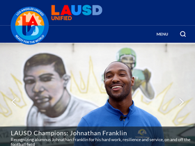 'lausd.net' screenshot