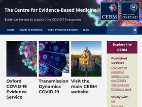 'cebm.net' screenshot